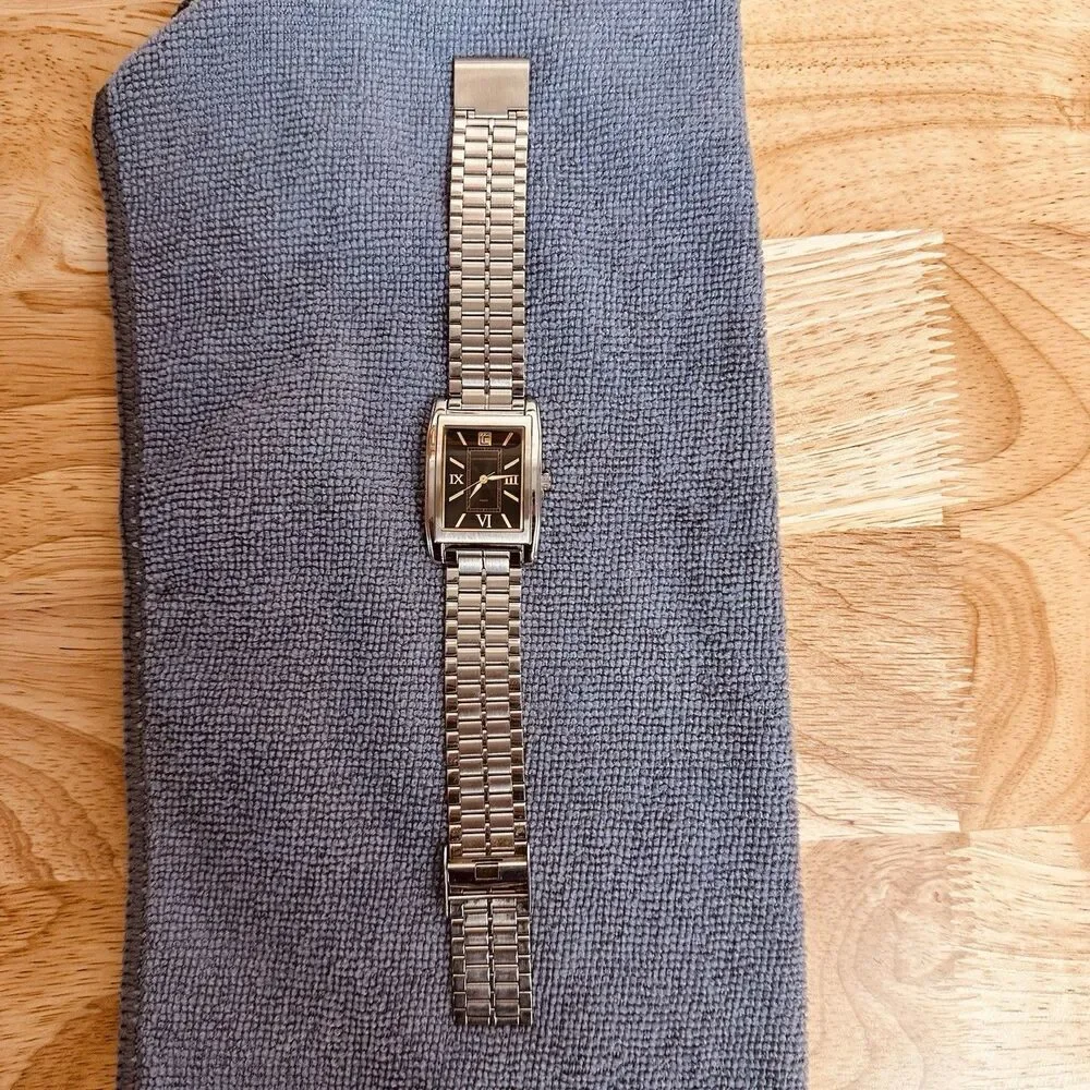 Citizen Eco-drive Luciano Forneris Women’s Watch Rectangle Stainless Steel EL31